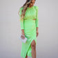 Bella Lime Dress