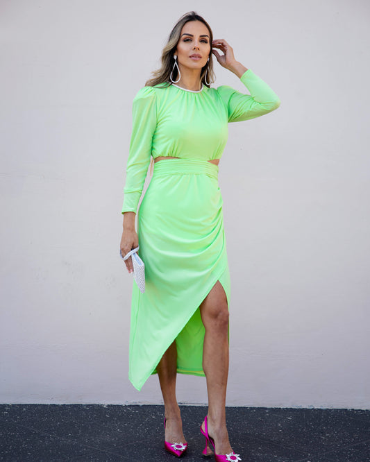 Bella Lime Dress